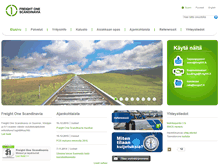 Tablet Screenshot of freight1.fi